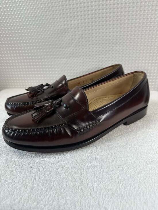 Cole Haan Men\'s Leather Tassel Loafers Size 10 B main image 10